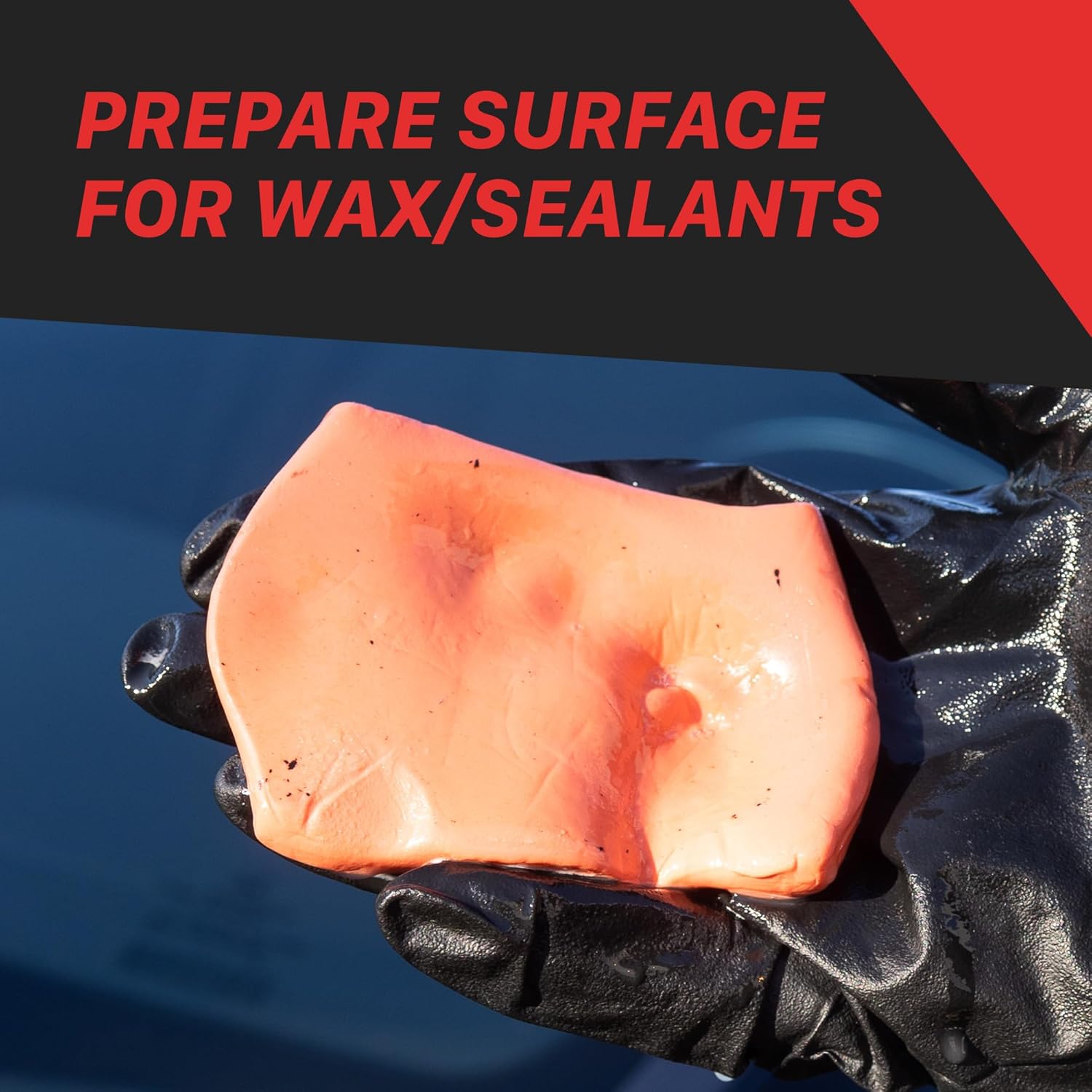Maxshine 3-Pack Magic Clay Bar (150g) Heavy Grade Material for Car Clay Bar Auto Detailing - Cleans & Removes Surface Contaminants Paintwork, Glass, Plastic, Metal Surface (2-Pack Fine Grade)