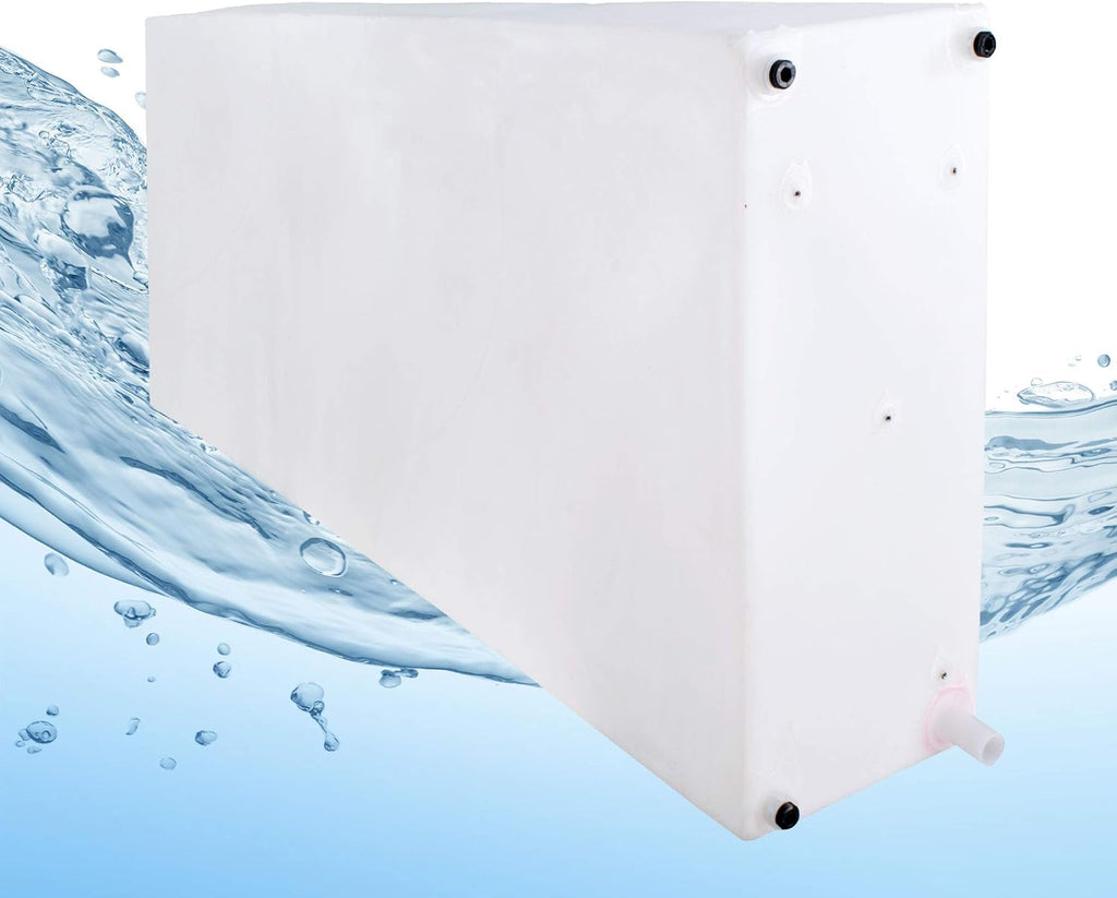 RecPro RV Fresh Water Tank 100 Gallon for Drinking and Potable Water | Fresh or Gray Water Plastic Storage | Made in America