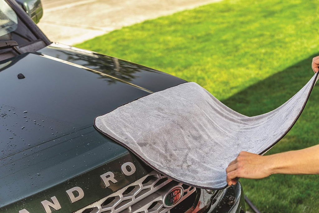 Griot's Garage PFM Terry Weave Microfiber Drying Towel for Car Wash and Cleaning, Vehicle Detailing, Double-Sided, Ultra-Absorbent, 25" X 35", 55590
